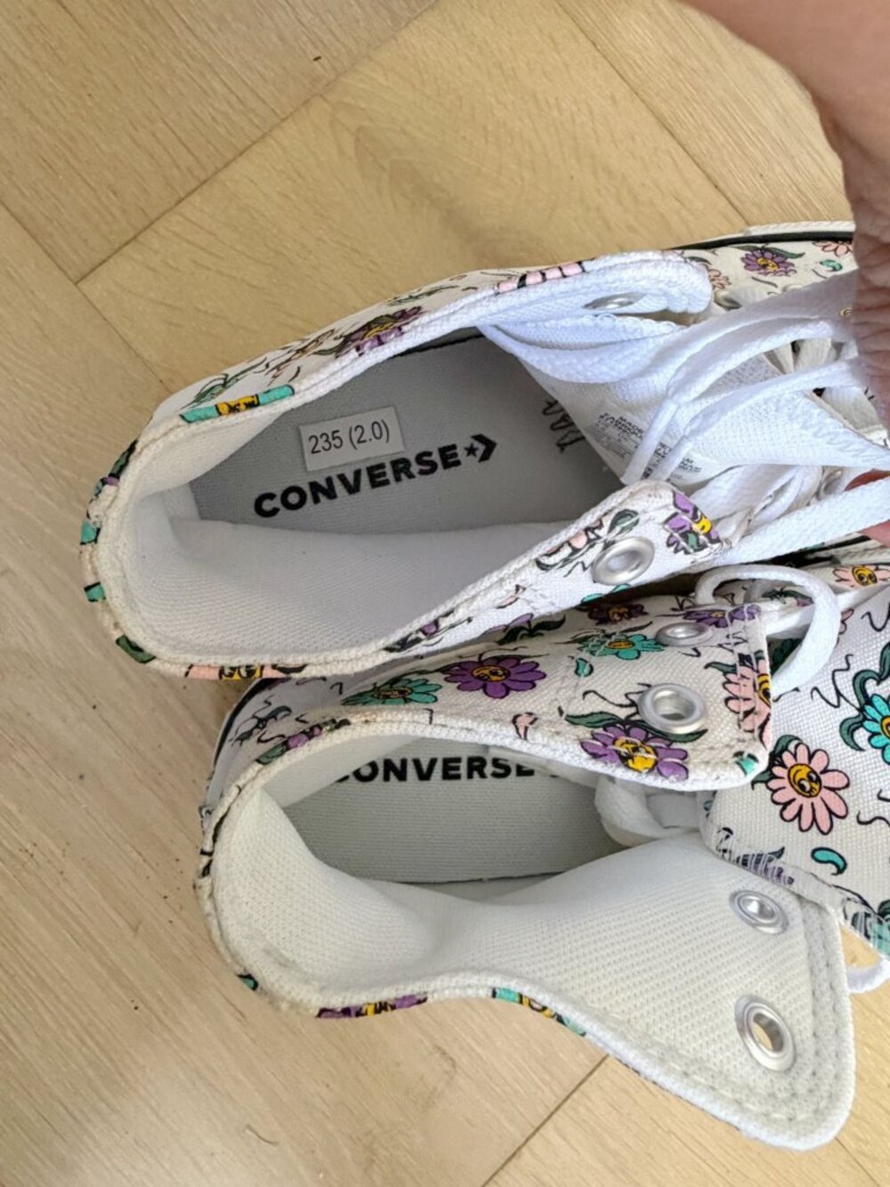 Converse Chuck Taylor All Star Floral High Tops EU 38 - Picture 5 of 8